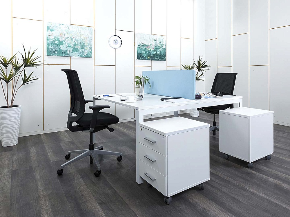 Комплект офисной мебели Herman Miller 1 400х1 630х1 150 ЛДСП Белый   (КОМБ-02122)