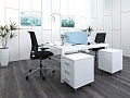 Комплект офисной мебели Herman Miller 1 400х1 630х1 150 ЛДСП Белый   (КОМБ-02122)