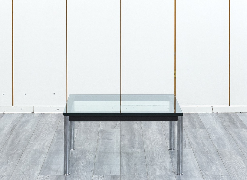 Журнальный столик Loft Concept 700х700х370 Стекло Серый Le Corbusier  (СЖПС-09044)