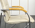 Купить Конференц кресло для переговорной  Бежевый Кожзам Самба   (УНКБ-29041)