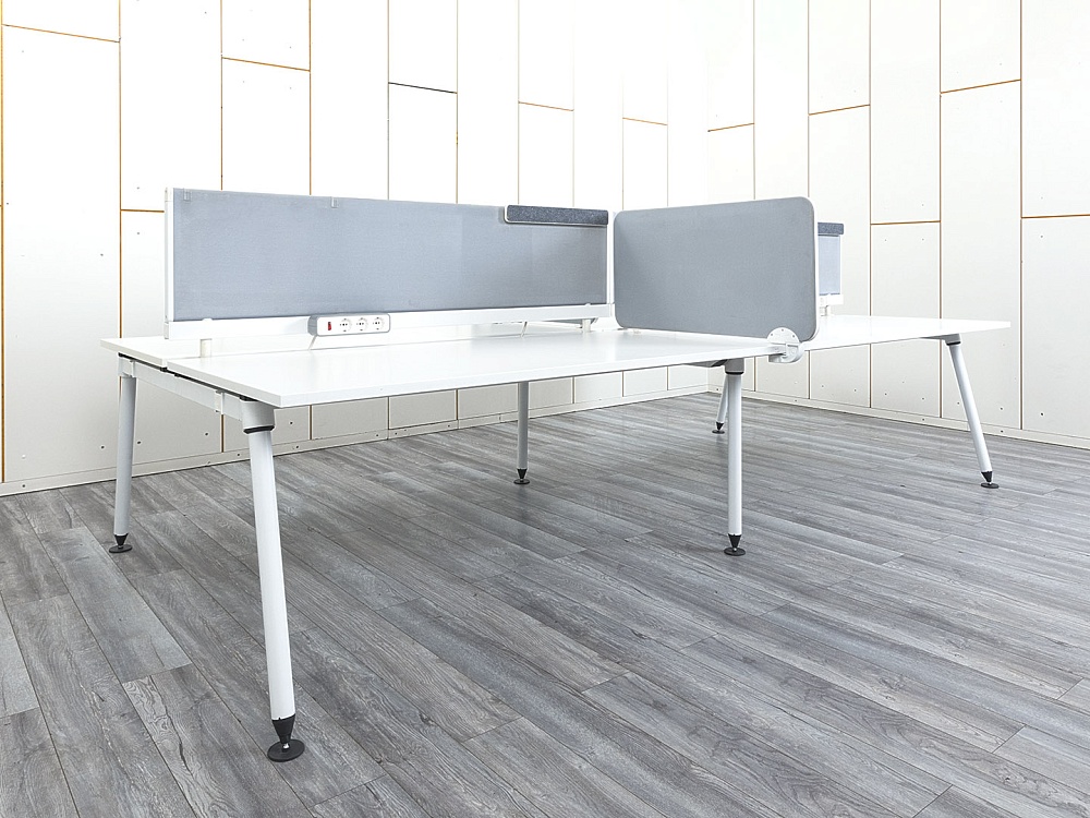 Комплект офисной мебели Herman Miller 3 200х1 650х1 190 ЛДСП Белый   (КОМБ-05084)