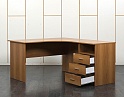 Купить Комплект офисной мебели стол с тумбой  1 400х1 200х750 ЛДСП Ольха   (СПУЛКп-10061)