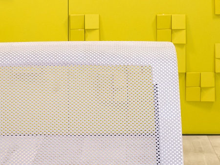 Офисное кресло для персонала на колесах NARBUTAS Ткань Серый Литва_КПТС-151223