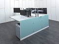 Комплект офисной мебели Technology Desking 2 050х1 330х720 ЛДСП Серый   (КОМС-01101)