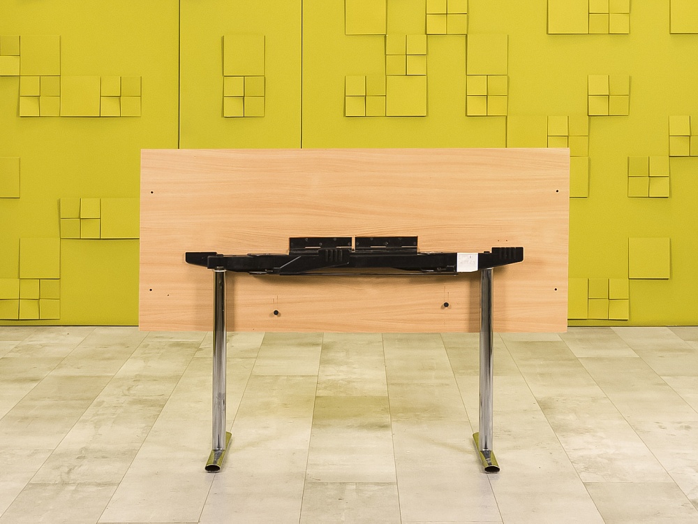 Офисный стол прямой  ЛДСП Зебрано Импорт  СППЗ1-25036