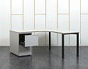 Купить Комплект офисной мебели стол с тумбой Bene 1 600х1 600х750 ЛДСП Серый   (СПУСКл-18081)