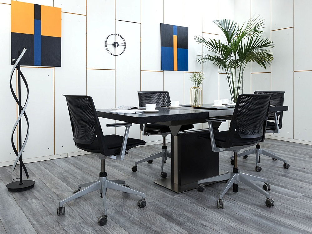 Офисный стол для переговоров BoConcept 1 925х915х760 ЛДСП Черный   (СГПЧ-02104)