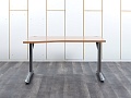 Офисный стол эргономичный SteelCase 1 400х1 000х750 ЛДСП Ольха   (СПЭЛл-30052)