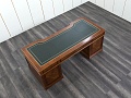 Стол для руководителя ART &amp;amp; MOBLE 2 000х900х760 Массив, шпон Черешня   (СРХ-09013)