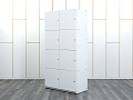 Шкаф для документов  1 070х500х2 100 ЛДСП Белый   (Локер1-20122)