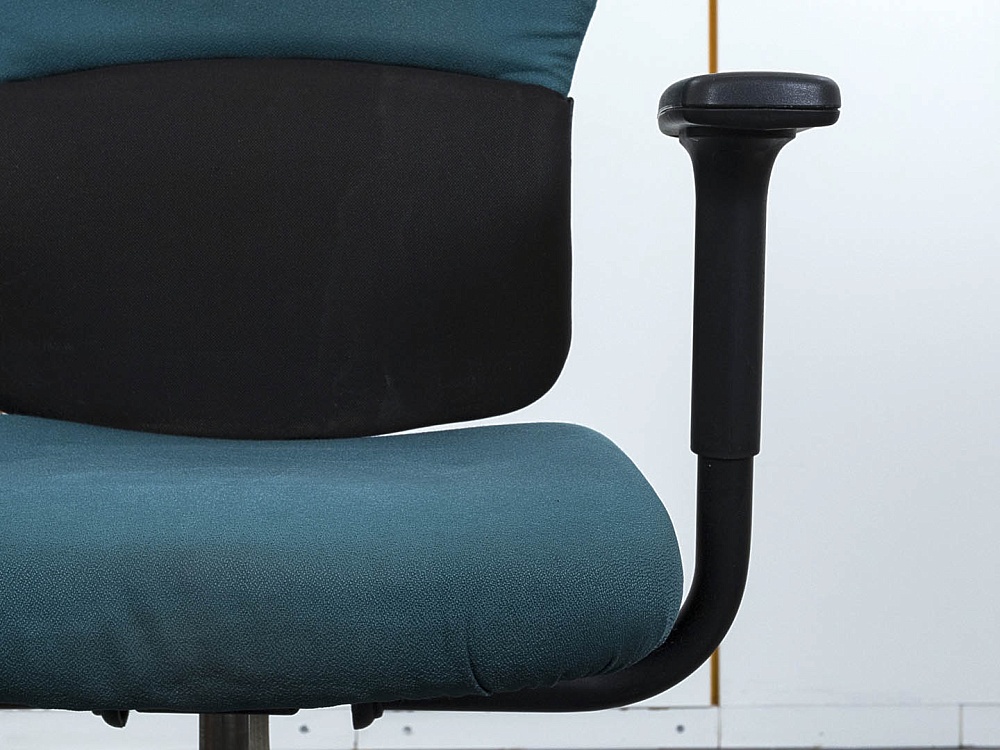 Офисное кресло руководителя  SteelCase Ткань Зеленый   (КРТЗ-20121)