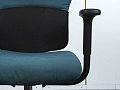 Офисное кресло руководителя  SteelCase Ткань Зеленый   (КРТЗ-20121)