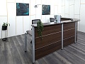 Ресепшн Венге 2 860х2 000х1 180 Berlin   (РЕ-27122)