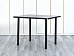 Офисный стол прямой IKEA 1 000х800х750 ЛДСП Черный   (СППЧ-05064)