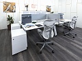 Комплект офисной мебели Herman Miller 3 200х1 650х1 180 ЛДСП Белый   (КОМБ1-13112)