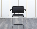 Купить Конференц кресло для переговорной  Черный Кожзам    (УДКЧ-01072)