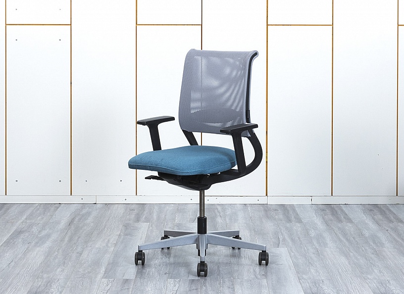 Офисное кресло для персонала  Sedus Сетка Синий NW-100  (КПСН-20113)