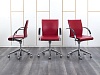 Офисное кресло руководителя  Ahrend Кожа Красный 350  (КРКК-13072)