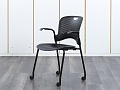 Конференц кресло для переговорной  Черный Пластик Herman Miller Caper  (УНПЧ-25072)