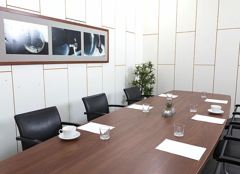 Офисный стол для переговоров  3 500х1 200х740 ЛДСП Вишня   (СГПШ-16111)