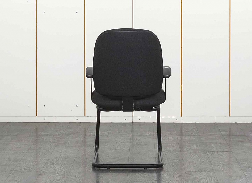 Конференц кресло для переговорной  Черный Ткань    (УДТЧ1-12071)