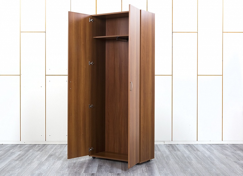 Шкаф для одежды 870х415х2 100 ЛДСП Орех    (ШГ2ДХ-20113)