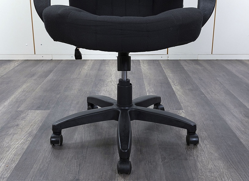 Офисное кресло руководителя   Ткань Черный   (КРТЧ-10062)