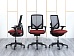 Офисное кресло для персонала  Allsteel Ткань Красный   (КПТК-25123)