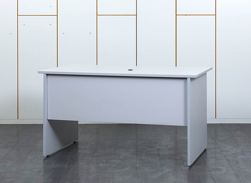 Офисный стол прямой  1 400х800х750 ЛДСП Серый   (СППС-12101)