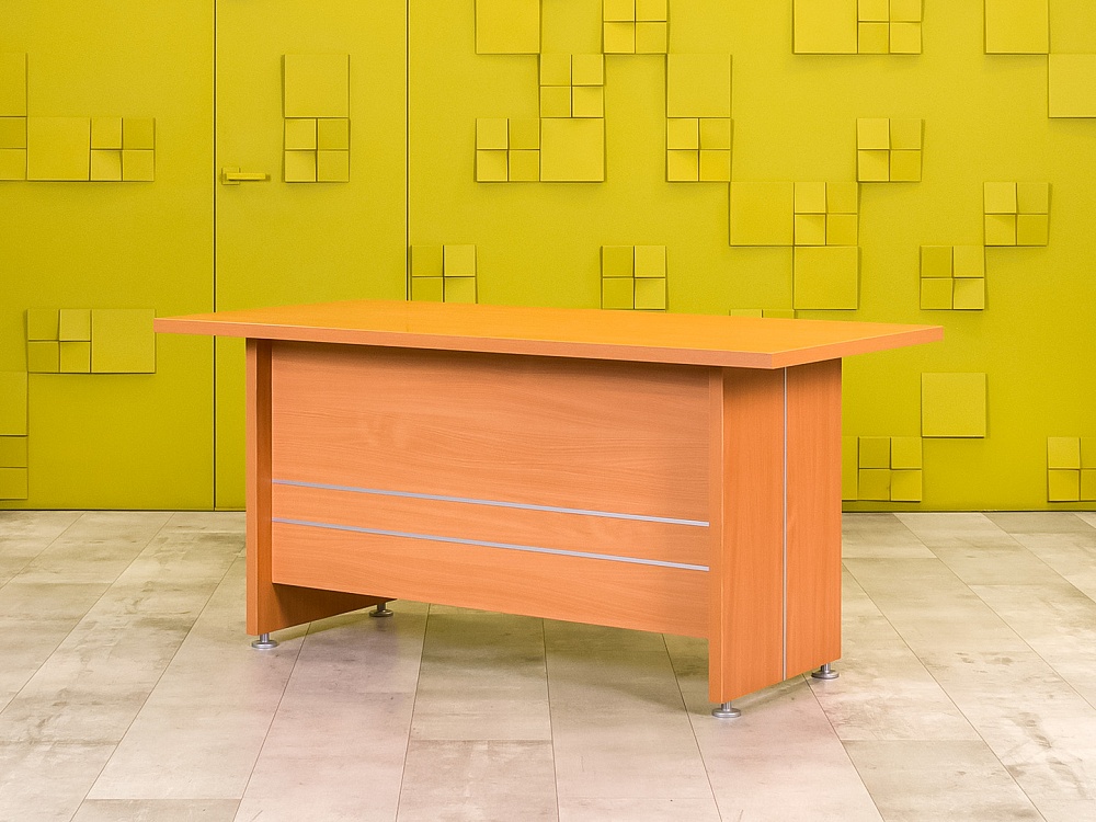 Стол для руководителя 1600x800 ЛДСП Ольха Россия_СРПЛ-250624