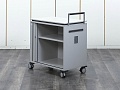 Офисная тумба для оргтехники SteelCase 710х435х720 ЛДСП Серый   (ТО1ДС-07122)