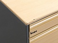 Офисная тумба выкатная Bene 430х600х590 ЛДСП Клен   (ТВ4ЯВ-21093)