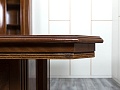 Офисный стол для переговоров Art&amp;amp;Moble 3 860х1 860х760 Массив Орех   (СГПЗ1к-19024)