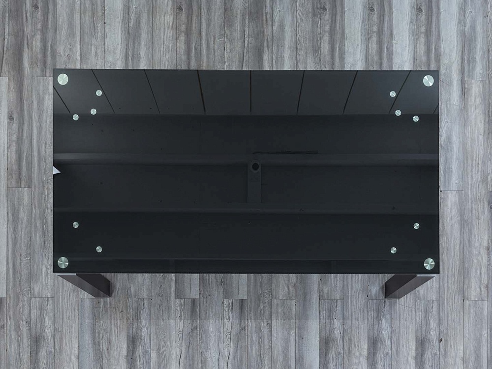 Офисный стол для переговоров Sinetica 2 000х1 000х715 Стекло Черный TAO GLASS  (СГПС-18114)