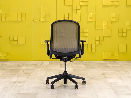 Офисное кресло для персонала на колесах CHADWICK KNOLL Сетка Серый США  КПТС-110923