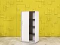 Шкаф для документов офисный Steelcase ЛДСП Белый Германия  ШД2ДБ4-30016