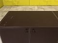Тумба греденция Кожа Коричневый  ГРЕ-25036