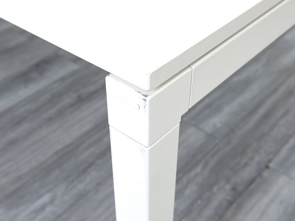 Офисный стол для переговоров Techo 2 800х1 400х750 ЛДСП Белый   (СГПБ1-08074)