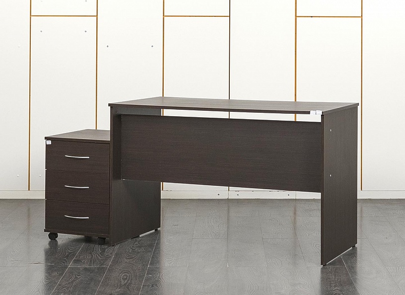 Комплект офисной мебели стол с тумбой  1 200х800х750 ЛДСП Венге   (СППЕК-29041)