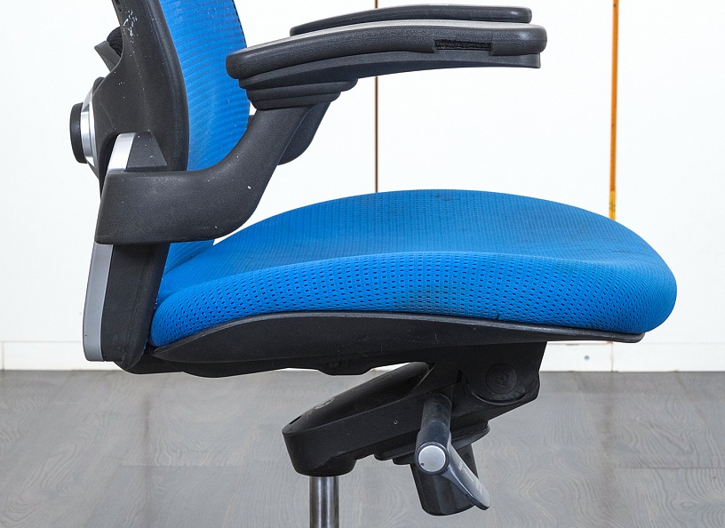 Офисное кресло для персонала   Ткань Синий   (КПТН-30110)