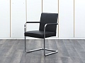 Конференц кресло для переговорной  Черный Кожа/хром Walter Knoll   (УДКЧ1-25072)