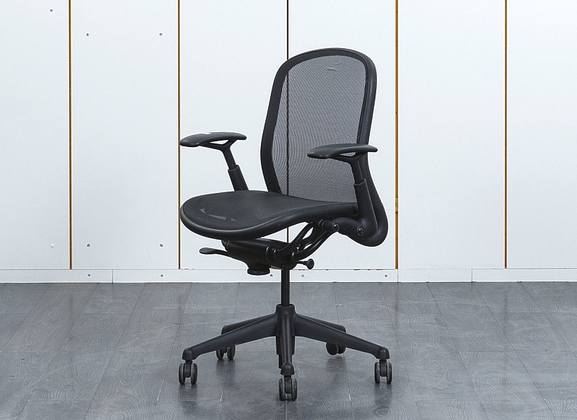 Офисное кресло руководителя  Knoll Сетка Черный CHADWICK  (КРТЧ3-06121)