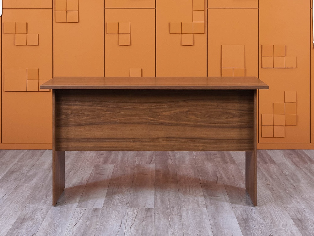 Офисный стол прямой  1 380х680х750 ЛДСП Орех   (СППХ-04074(нов))