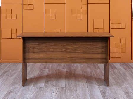 Офисный стол прямой  1 380х680х750 ЛДСП Орех   (СППХ-04074(нов))