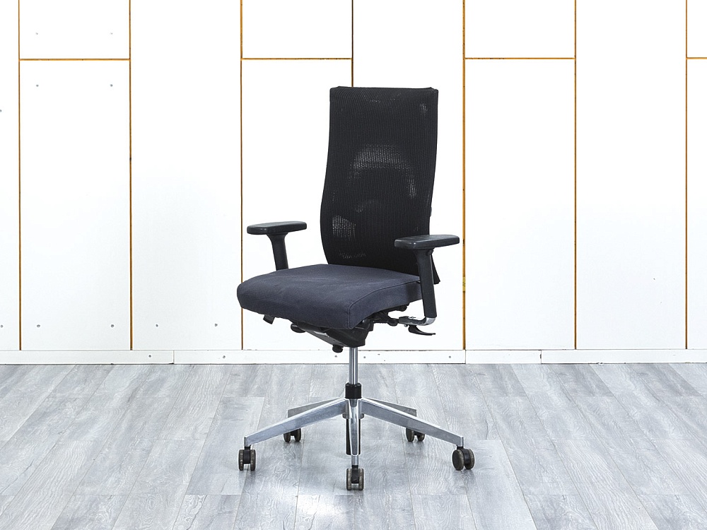 Офисное кресло руководителя  Dauphin Ткань Синий   (КРТН1-13123)