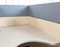 Купить Комплект офисной мебели  3 100х2 100х1 340 ЛДСП Дуб беленый   (КОМВ-18031)