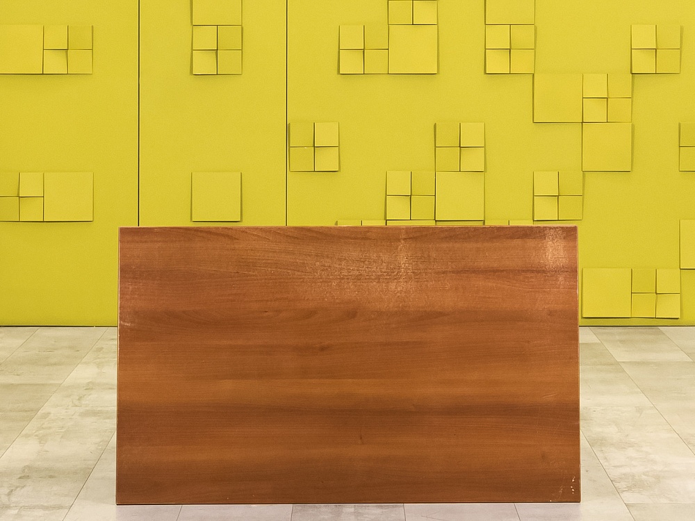 Офисный стол прямой  ЛДСП Вишня Россия  СППШ1-13046