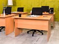 Офисный стол прямой ЛДСП Ольха Россия  СППЛ-030724