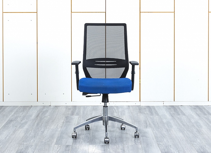 Офисное кресло для персонала   Ткань Синий   (КПСН-30113)