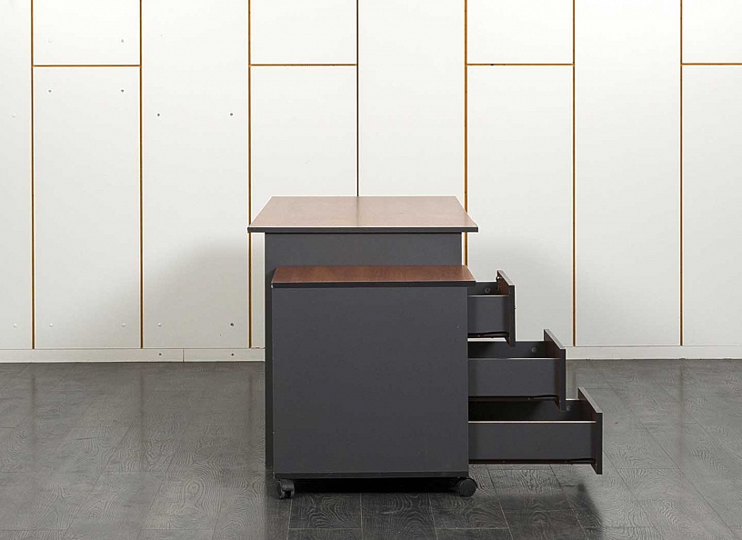 Комплект офисной мебели стол с тумбой  1 400х700х730 ЛДСП Вишня   (СППШК1-28041)